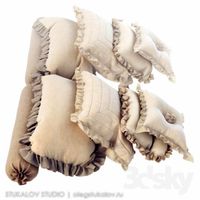 Set of cushions