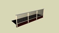 11 DesignRail Aluminum Railing System with Picket Infill - Fascia Mount