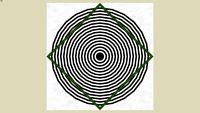 Optical Illusion - Ehrenstein illusion