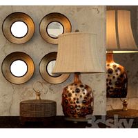 Uttermost / Laika Table lampe with accessories