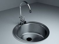 Sink with Mixer Tap