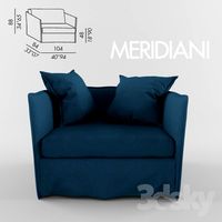 MERIDIANI Fox armchair