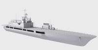 Highly Detailed Ship ''USA DD 963'' Model