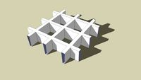 Grating 38mm Mesh