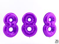 8 eight balloon