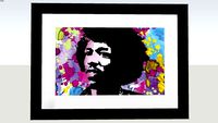 Jimi Hendrix , Framed, Photo, Picture