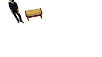 banco limestone_wood_steel