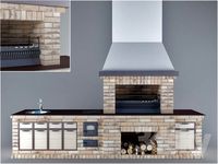 Barbecue for gazebo