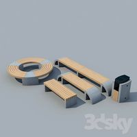 Bench park C35