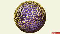 Geodesic Floret Tessellation