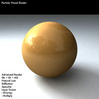 Particle Wood Shader
