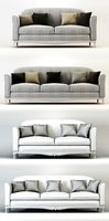Quality 3dmodel of sofa Dorian. Veneta Sedie
