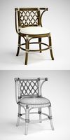 CGAxis Rattan Chair 01