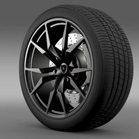 Lamborghini Aventador50 AE wheel