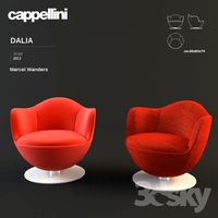 Cappellini Dalia armchair - Marcel Wanders