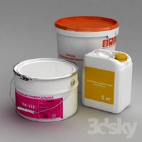Containers for paints and varnishes