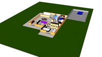 projeto de uma casa por dentro