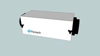 Fantech FB6 inline air filter