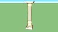 Sevton Monument - Clarendon Library Entrance Column