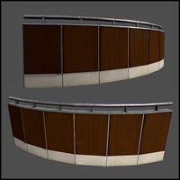 Curved Railing