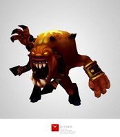 Low Poly Demon Living Bomb