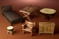 Raw Wooden Furniture Free
