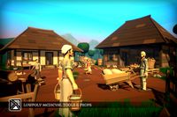 Lowpoly Medieval Tools &amp; Props- MEDIEVAL FANTASY SERIES