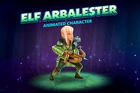 Elf arbalester animated character
