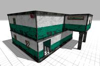 Empty Storage Building