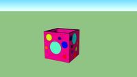 polkadot garbage can