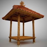 Balinese Gazebo 1.5 x 1.5 m