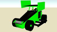 Dirt track car
