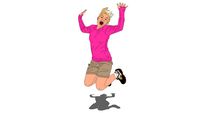 excited girl