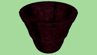 Crescent Garden - Brunello Rolled-Rim Planter 20'