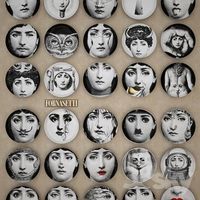 Decorative plates Fabulous Piero Fornasetti