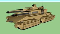 M6A6 Lion class heavy battle tank