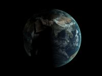 Realistic Earth Globe