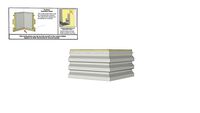 Formawall Dimension Series - Profile 2in Horizontal, DS60 - Corner