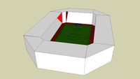 voetbal veld