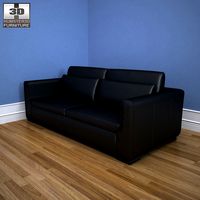 IKEA SMOGEN three-seat sofa - 3D Model.