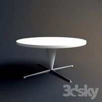 Vitra Cone Table Verner Panton, 1958