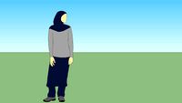 woman 2D
