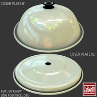 Cover Plates 1 - 2 Low / High Polygons