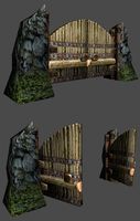 Gate 3D Model