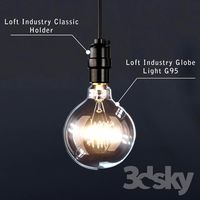 Retro lamp - Loft Industry