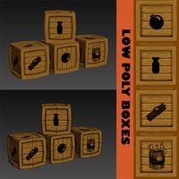 LOW POLY BOXES