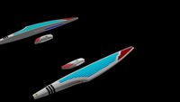 Star Trek: Into The Future - U.S.S. Altamar NCC-82610 impulse engines & warp nacelles