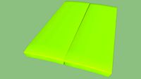 Green Sleeper Couch Flat