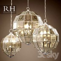 RH STREET GAS LAMP PENDANT (3 size)