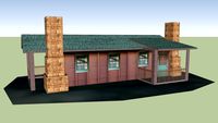 Zion Lodge cabin